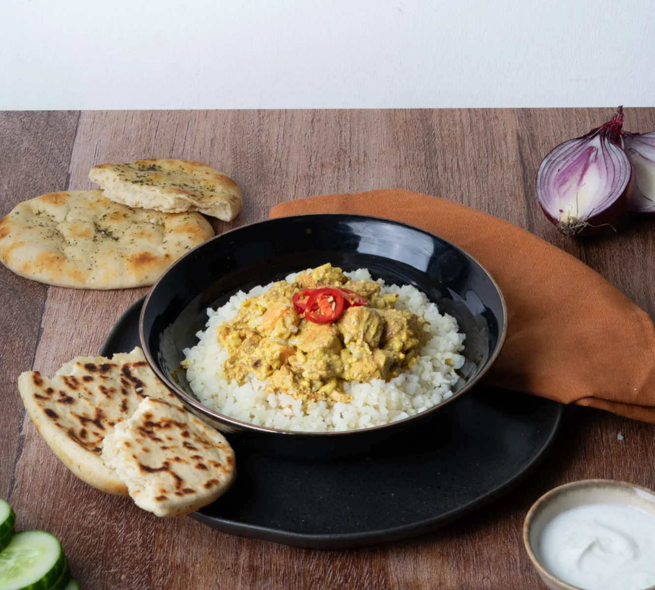 Bloemkoolrijst - Kip Tandoori [LOWCARB]