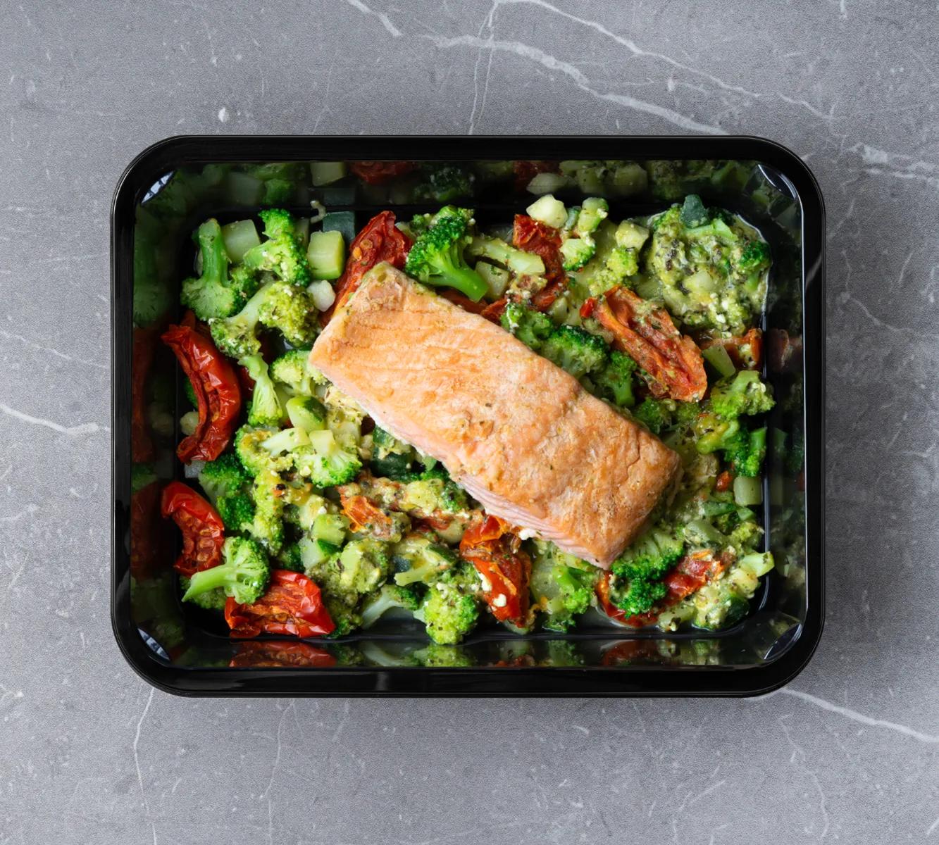 Pesto Zalm - [LOWCARB]
